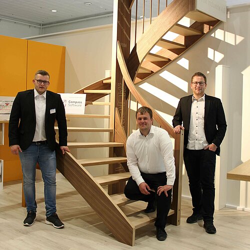 Students at Melle College of Wood Technology Manufacture Staircase for Their Final Project